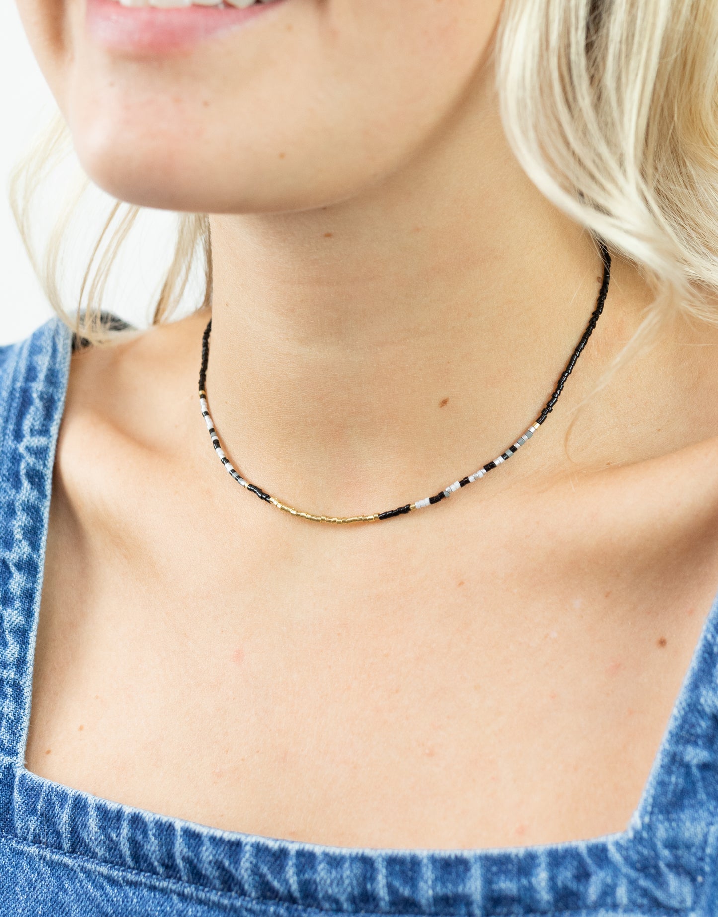 Black and Gold necklace